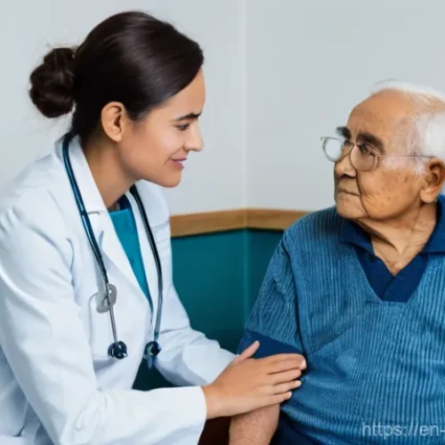 Home 14 멕시코의 의료 시스템 - **A Compassionate Public Health Consultation in Mexico**
An image depicting a warm and professio...