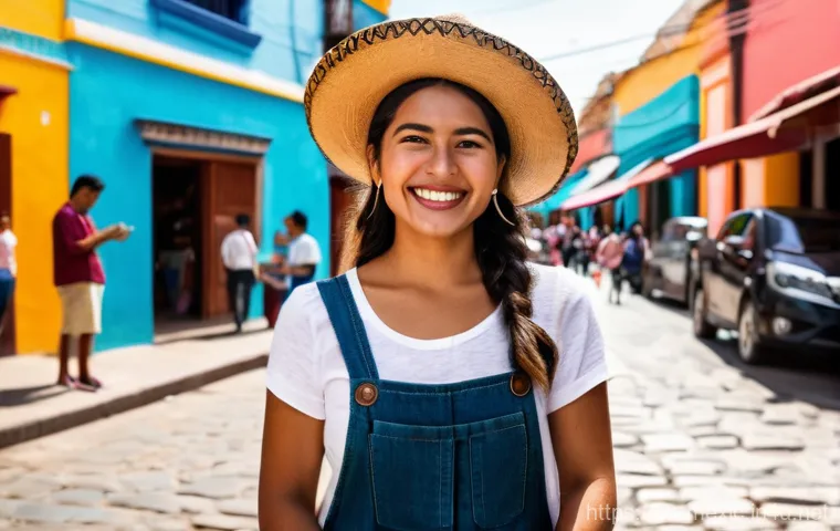 멕시코에서 온라인 사업 운영 - A warm and engaging scene featuring a Mexican consumer (mid-20s to 30s) enthusiastically browsing an...