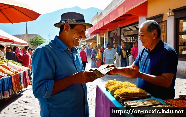 멕시코에서 신용카드 사용 가능 여부 - **Prompt 1: Modern Transactions Meet Traditional Charm in Mexico**
    "A split image depicting two ...